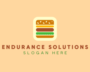 Burger Delivery App logo design