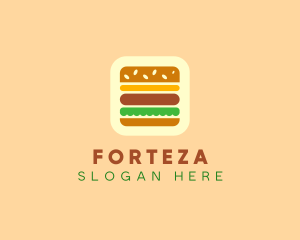 Burger Delivery App logo design