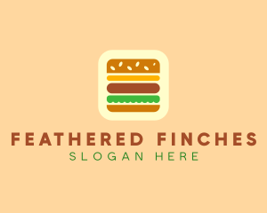 Burger Delivery App logo design