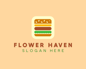 Burger Delivery App logo design