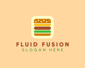 Burger Delivery App logo design