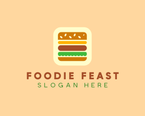 Burger Delivery App logo design