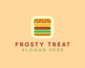 Burger Delivery App logo design