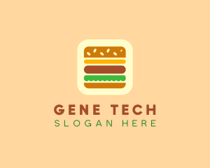 Burger Delivery App logo design