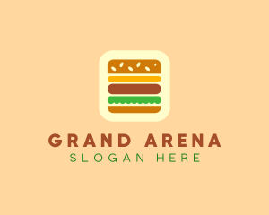 Burger Delivery App logo design