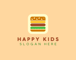 Burger Delivery App logo design