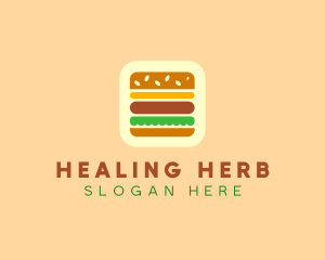 Burger Delivery App logo design