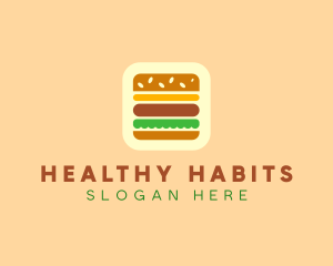 Burger Delivery App logo design