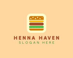 Burger Delivery App logo design