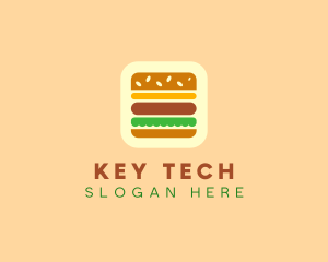 Burger Delivery App logo design