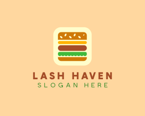 Burger Delivery App logo design