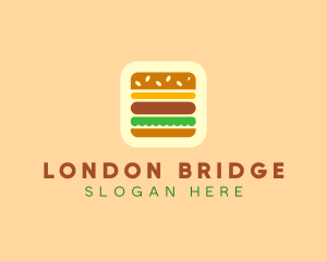 Burger Delivery App logo design