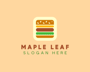 Burger Delivery App logo design