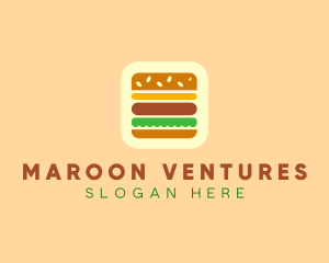 Burger Delivery App logo design