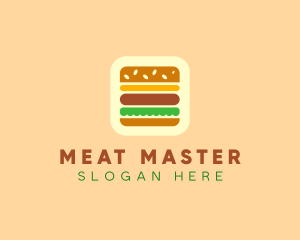 Burger Delivery App logo design