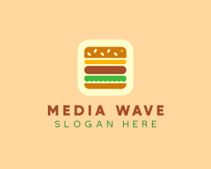 Burger Delivery App logo design