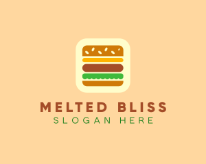 Burger Delivery App logo design