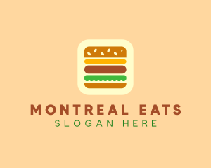 Burger Delivery App logo design