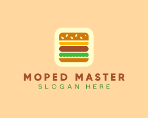 Burger Delivery App logo design