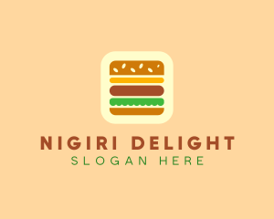 Burger Delivery App logo design