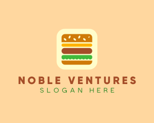 Burger Delivery App logo design