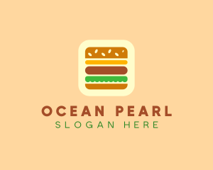 Burger Delivery App logo design