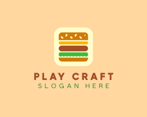 Burger Delivery App logo design