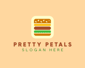 Burger Delivery App logo design