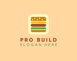 Burger Delivery App logo design