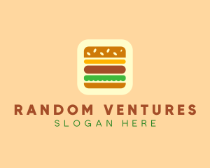 Burger Delivery App logo design