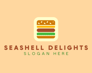 Burger Delivery App logo design