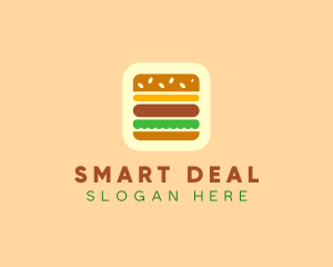 Burger Delivery App logo design