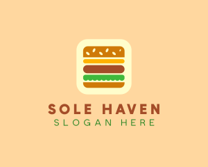 Burger Delivery App logo design