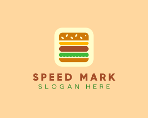 Burger Delivery App logo design