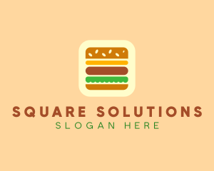 Burger Delivery App logo design