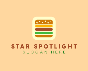 Burger Delivery App logo design