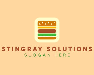 Burger Delivery App logo design