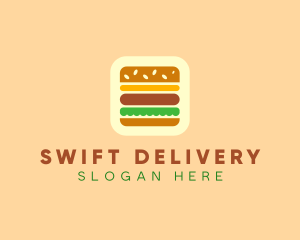 Burger Delivery App logo design