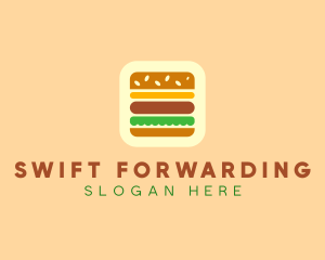 Burger Delivery App logo design