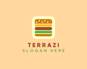 Burger Delivery App logo design