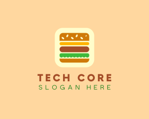 Burger Delivery App logo design