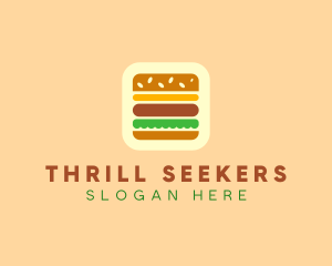 Burger Delivery App logo design