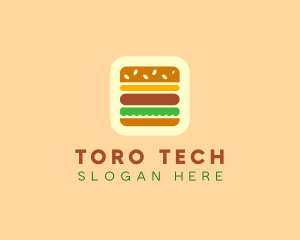 Burger Delivery App logo design