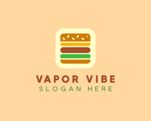 Burger Delivery App logo design