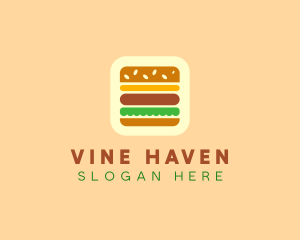 Burger Delivery App logo design