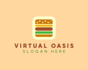 Burger Delivery App logo design