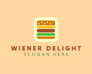 Burger Delivery App logo design