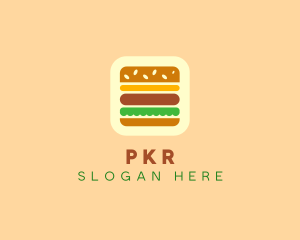 Burger Delivery App logo design