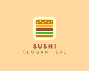 Burger Delivery App logo design