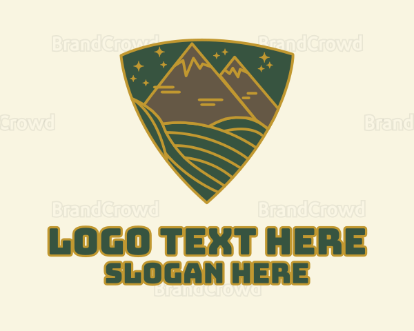 Triangle Meadow Badge Logo